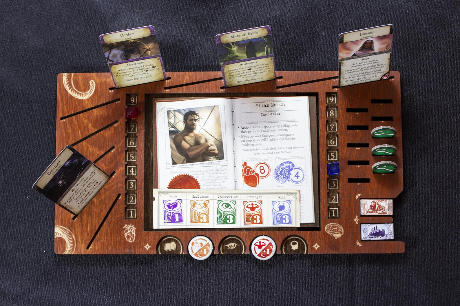 Board game player's quality mantra drives him to create a winning gameplay accessory business