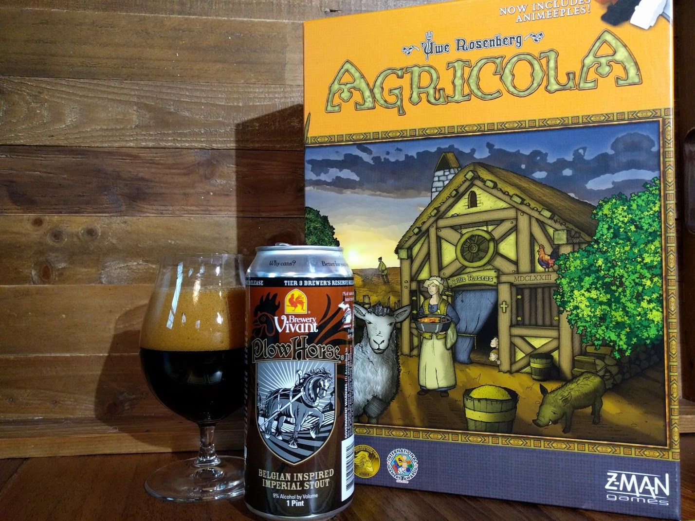 BGP: Agricola and Plow Horse Belgian Style Imperial Stout