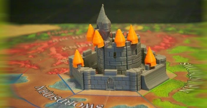 3D Printed Castle Panic