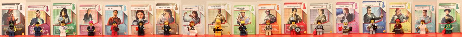 Pandemic Roles in Lego