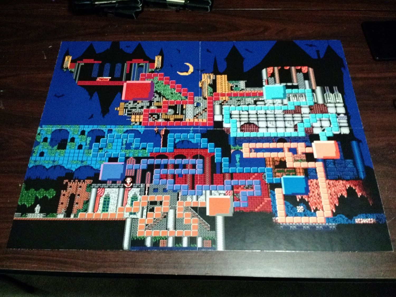 Custom Made Castlevania Board Game