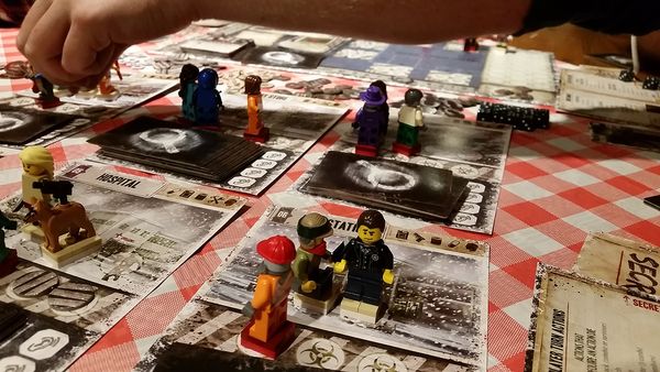 Dead Of Winter Board Game In Lego