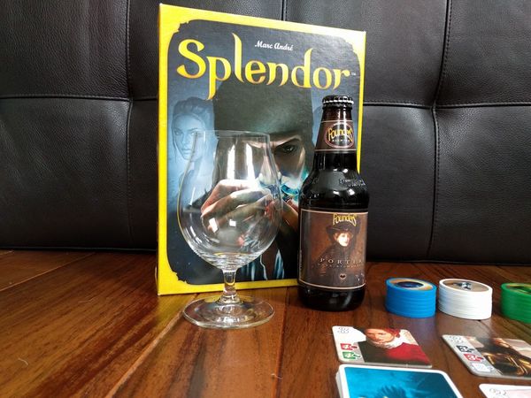 Board Game Pairing: Splendor and Founders Porter