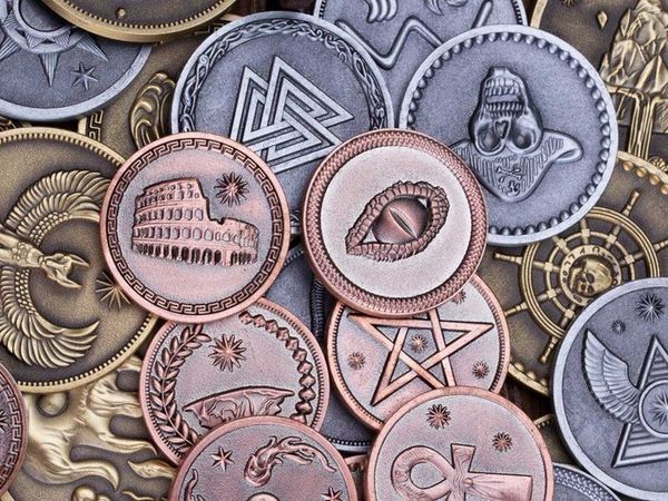 Fantasy Metal Coins On Kickstarter